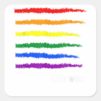 LGBT Gay Pride Lesbian Bisexual Transgender  Copy  Square Sticker