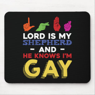 Lgbt Gay Pride Month Awareness Asl Sign Language Q Mouse Mat