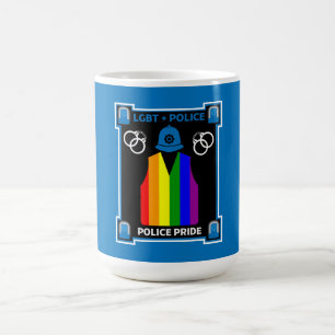 LGBT+ Gay Pride Police Coffee Mug