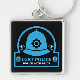  LGBT+ Gay Pride Police Key Ring