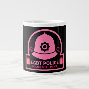 LGBT+ Gay Pride Police Large Coffee Mug