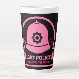 LGBT+ Gay Pride Police Latte Mug