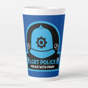 LGBT+ Gay Pride Police Latte Mug