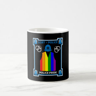  LGBT+ Gay Pride Police Magic Mug