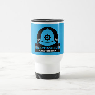  LGBT+ Gay Pride Police Travel Mug