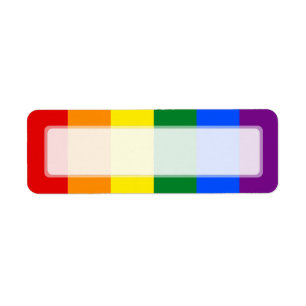 LGBT Gay Pride Rainbow Flag Stripe