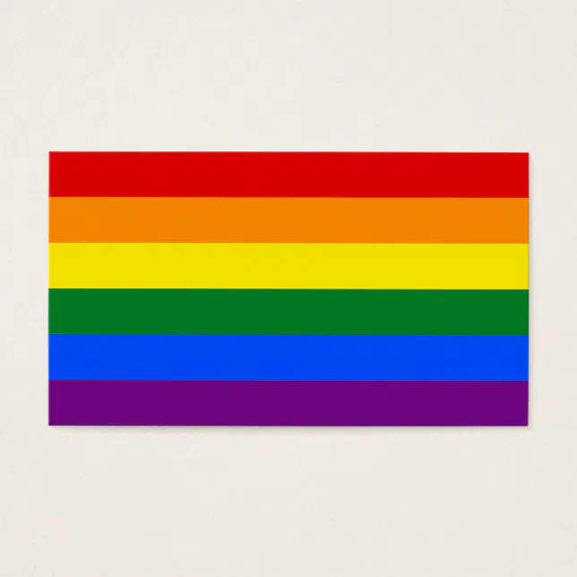 LGBT Gay Pride Rainbow Flag Stripe | Zazzle
