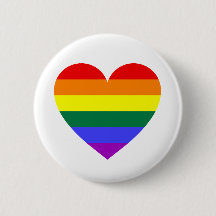 LGBT Gay Pride Rainbow Heart