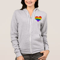 LGBT Gay Pride Rainbow Heart