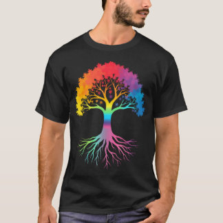 Lgbt Gay Pride Tree T-Shirt