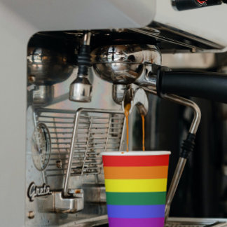 LGBT Gay Rainbow Pride Flag Coffee Paper Cups