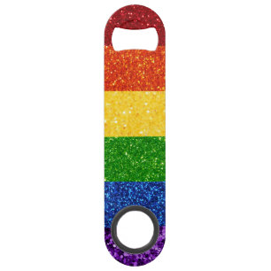 LGBT Glitter Rainbow Pride Flag