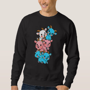Lgbt Goat Goth Pansexual Flag Sweatshirt