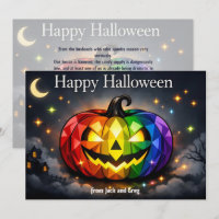 🎃🌈LGBT Halloween card