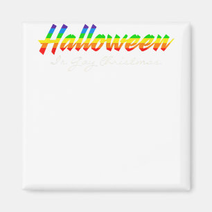 LGBT Halloween is Gay Christmas Magnet