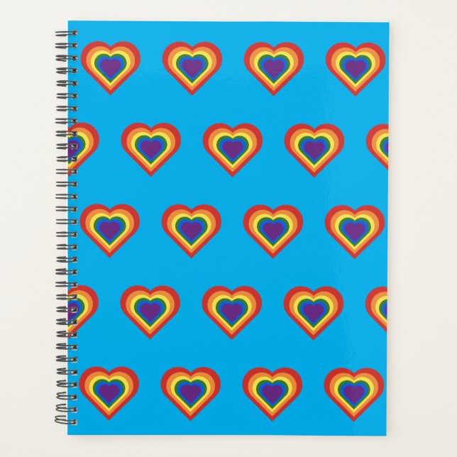 LGBT Hearts Planner (Front)