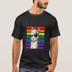 Lgbt I'll Get Over It After Beeing A Drama Llama T-Shirt