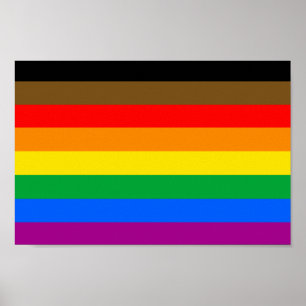 LGBT INCLUSIVE PRIDE (People of Colour Pride) Poster