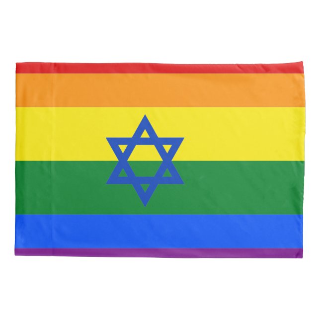 LGBT Israel Pillowcase (Back)