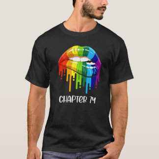 Lgbt Just Married Engaged Lesbian Mrs & Mrs Est. 7 T-Shirt