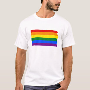 LGBT Kansas, US state flag map T-Shirt