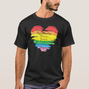 LGBT Kindness Peace Equality Love Inclusion Diver T-Shirt