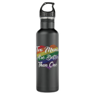 LGBT LBGBTQ Mother Mum Lesbian Gay Gay Marriage 710 Ml Water Bottle