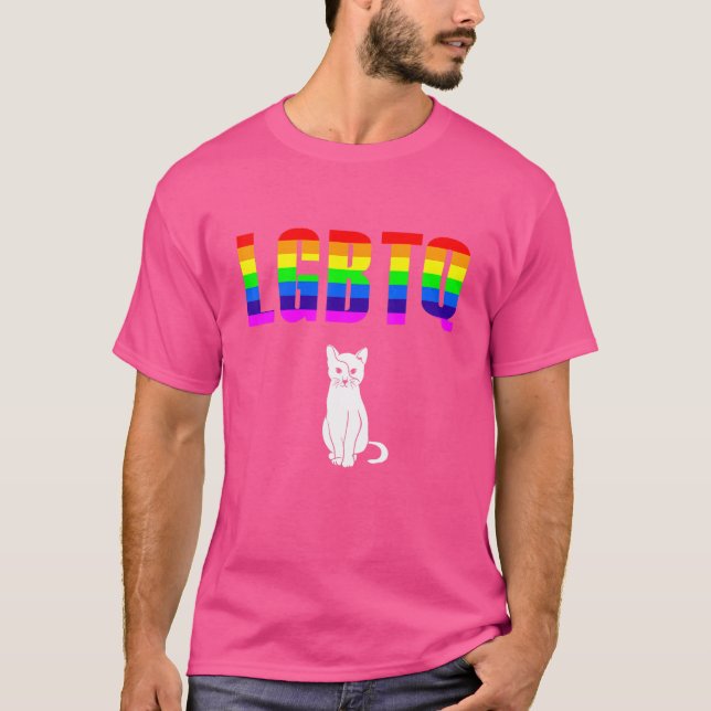 LGBT Lesbian Gay Bisexual Transgender Pride Queer  T-Shirt (Front)