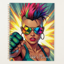 LGBT Lesbian Mohawk Uppercut Pop Art
