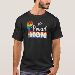 Lgbt Lgbtq Ally Pride Colors Rainbow Retro Vintag T-Shirt