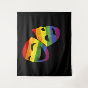 LGBT LGBTQ Queer Actor Actress Rainbow Theatrical Tapestry