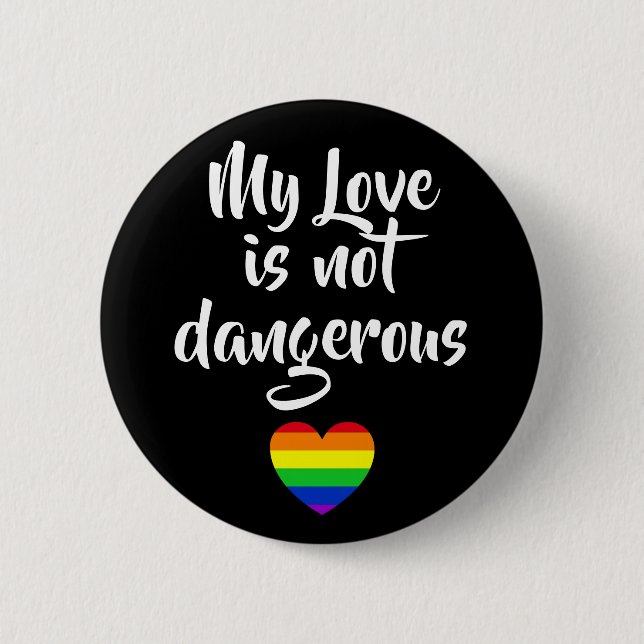 #LGBT #love #pride #gay #lesbian #freedom #parade  6 Cm Round Badge (Front)
