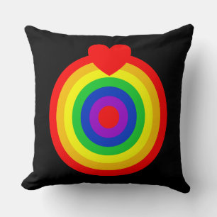 #LGBT #love #pride #gay #lesbian #freedom #parade Cushion