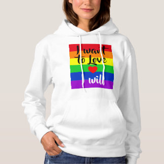 #LGBT #love #pride #gay #lesbian #freedom #parade  Hoodie