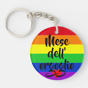 #LGBT #love #pride #gay #lesbian #freedom #parade Key Ring