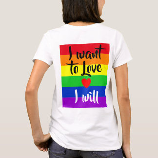 #LGBT #love #pride #gay #lesbian #freedom #parade  T-Shirt