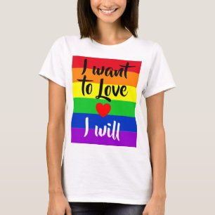 #LGBT #love #pride #gay #lesbian #freedom #parade  T-Shirt