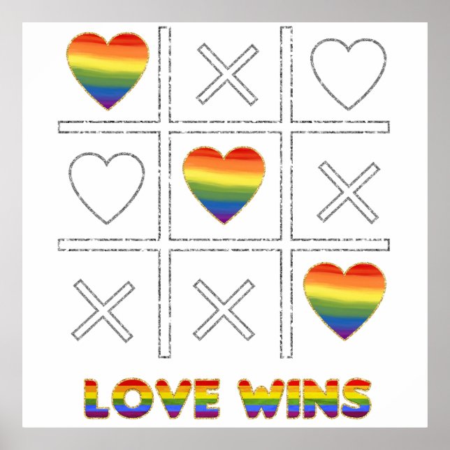 LGBT Love Wins  Poster (Front)