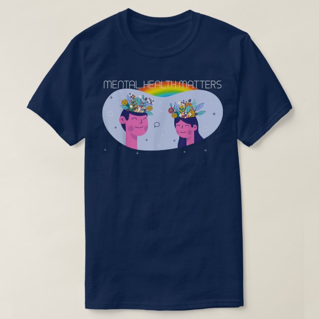 Lgbt Mental Health Matters 2977 1313  T-Shirt (Design Front)