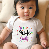 LGBT My First Pride Baby Bodysuit