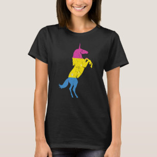 Lgbt Pan Flag Pansexuality Pride Month Unicorn Pan T-Shirt
