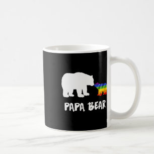 Lgbt Papa Bear Dad Lesbian Gay Biual Transgender Coffee Mug