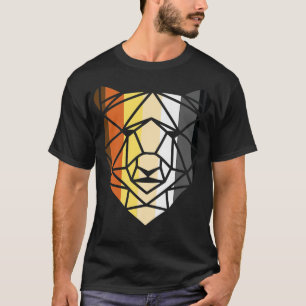 LGBT Papa Mens Gay Pride Month - Geometric Gay Bea T-Shirt