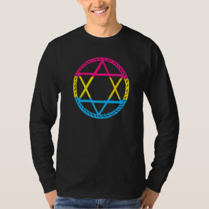 Lgbt Pentagram Goat Goth Pansexual T-Shirt