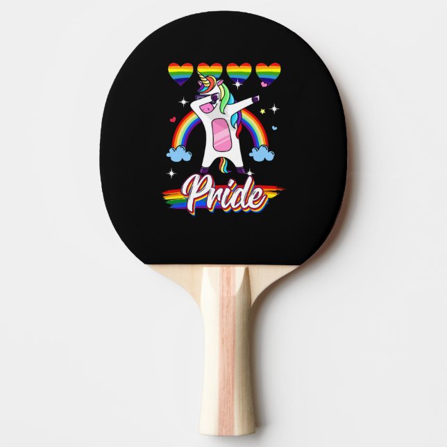 LGBT PING PONG PADDLE (Front)