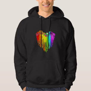 Lgbt Planet Star Lgbt Pride Heart Gay Les Bisexual Hoodie