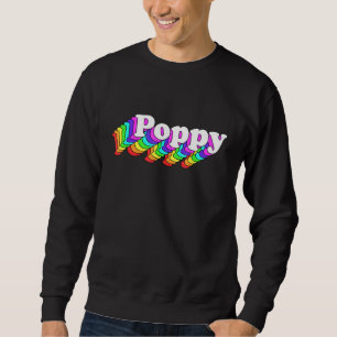 Lgbt Poppy Support Lgbtq Equality Rights Human Pri Sweatshirt