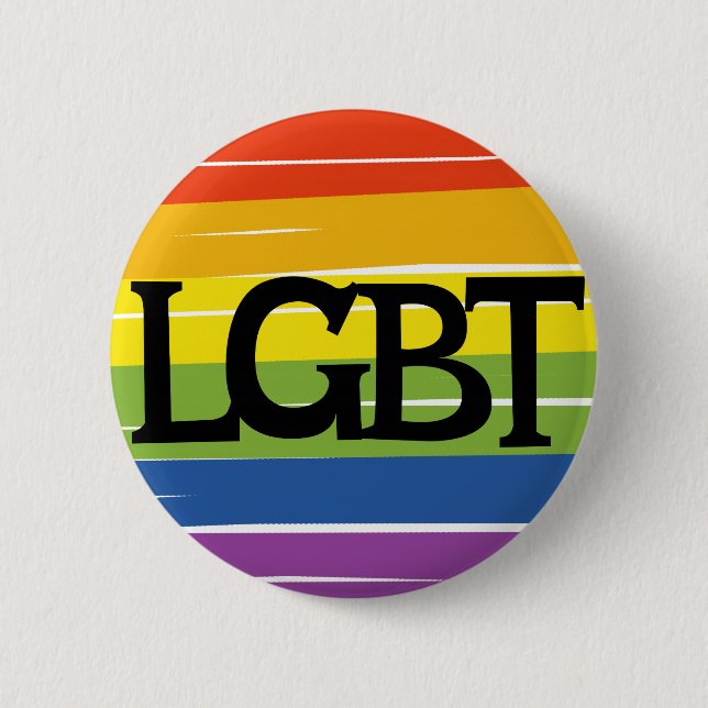 LGBT pride 6 Cm Round Badge (Front)