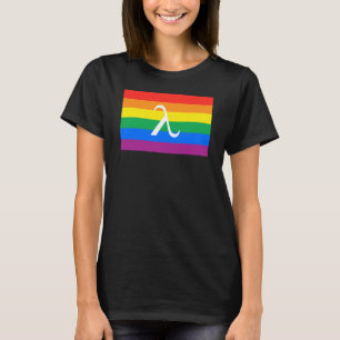 LGBT Pride and Activism Lambda T-Shirt