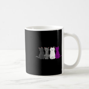 Lgbt Pride Cat Animal Ace Flag Auality Demiual Aua Coffee Mug